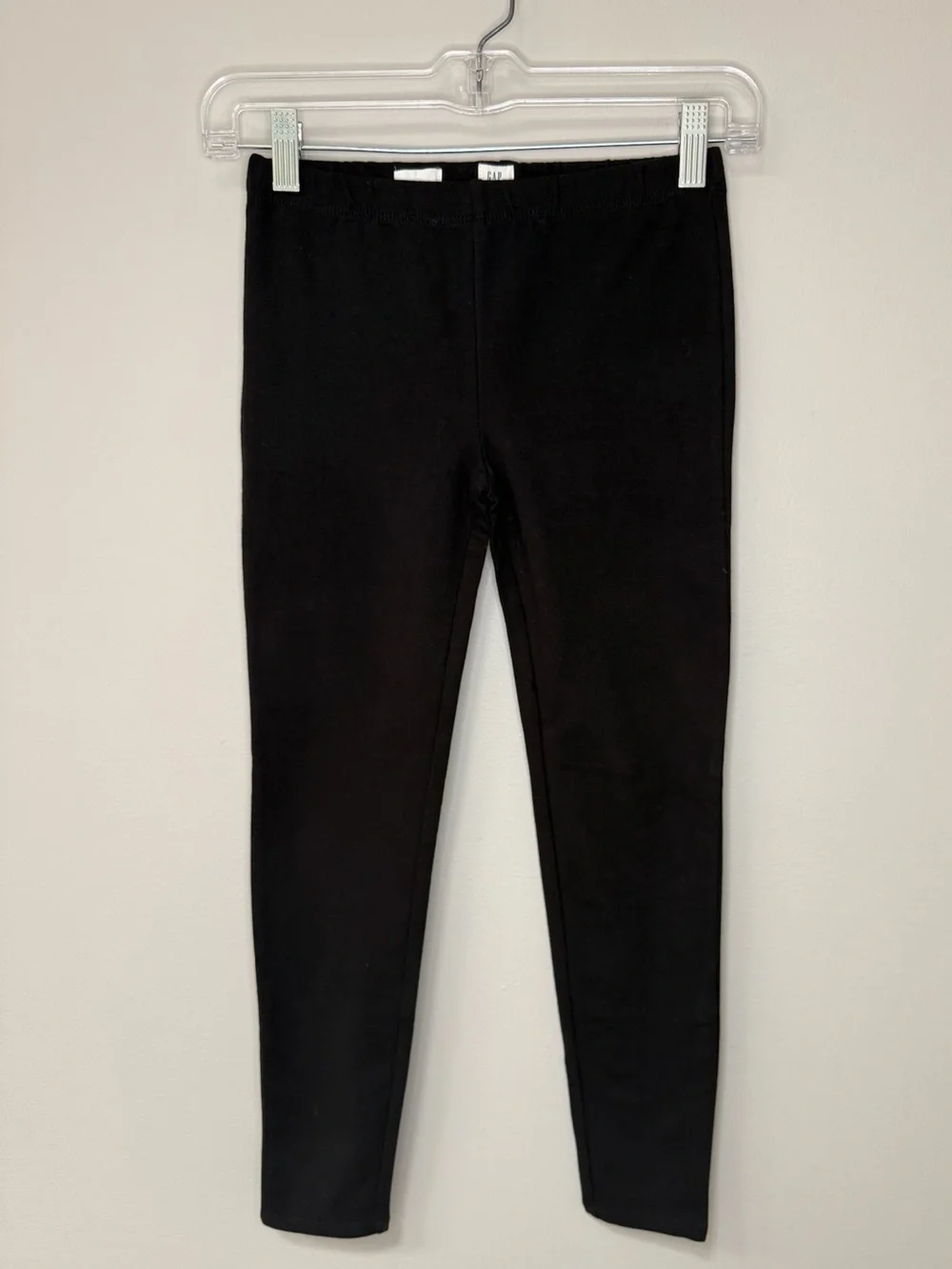 GAP Kids Girl’s Black Full-Length Straight Leggings